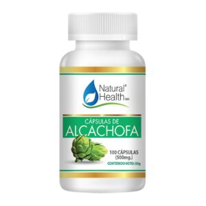 alcachofa natural health x 100 capsulas