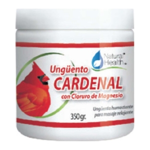 ungÜento cardenal + cloruro de magnesio natural health 350 grs