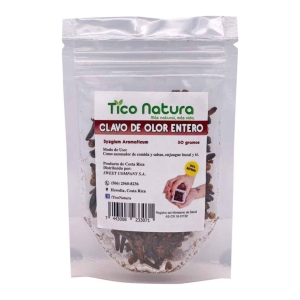 clavo de olor entero bolsa doy pack tico natura 30 grs
