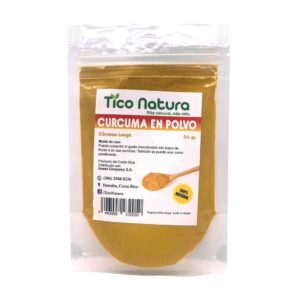 cÚrcuma en polvo bolsa doy pack tico natura 50 grs