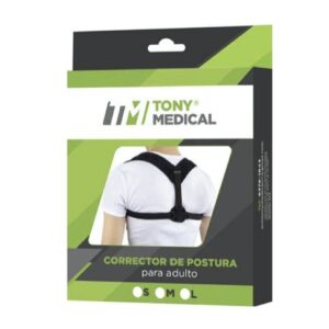 corrector de postura talla unica tony medical