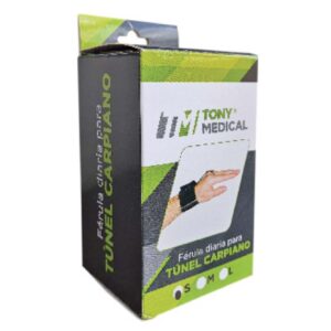 ferula diaria tunel carpiano tony medical talla s