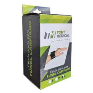 ferula diaria tunel carpiano tony medical talla l
