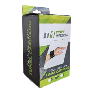 ferula diaria tunel carpiano tony medical talla m
