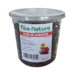 flor de rosa de jamaica tarrito tico natura 100 grs