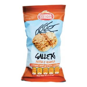 galleta avena granola cosecha dorada 50 grs