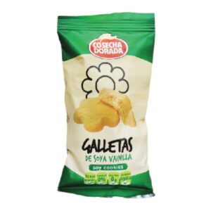 galleta soya vainilla cosecha dorada 45 grs