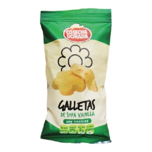 galleta soya vainilla cosecha dorada 45 grs