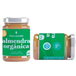 mantequilla de almendra orgÁnica vegana y libre de gluten 265 grs