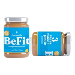 mantequilla de manÍ be fit con proteÍna (suero de leche) sin azÚcar 330 grs