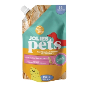 mantequilla de manÍ pets bolsa doy pack 150 grs