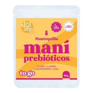 mantequilla de manÍ to go vegana y libre de gluten 40 grs