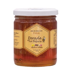 miel de abejas con panal la bajura 320 grs