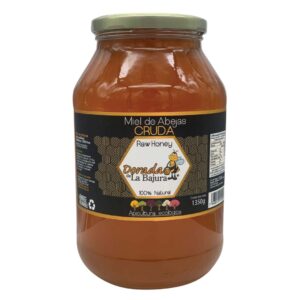miel de abejas cruda la bajura 1350 grs