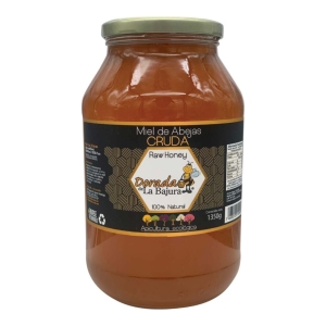 miel de abejas cruda la bajura 1350 grs
