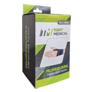 muÑequera neopreno talla unica tony medical