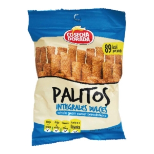 palitos integrales dulces cosecha dorada 48 grs