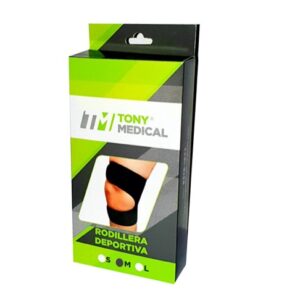 rodillera deportiva tony medical talla m