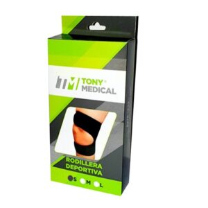 rodillera deportiva tony medical talla s