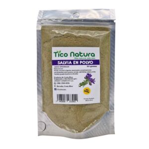 salvia en polvo bolsa doy pack tico natura 50 grs