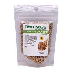 semilla de culantro bolsa doy pack tico natura 50 grs