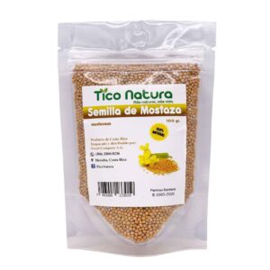 semilla de mostaza bolsa doy pack tico natura 100 grs