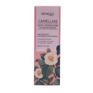 serum facial cuello flores de camelia bioaqua 30 ml (esencia antioxidante y nutriente)