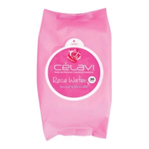 toallitas desmaquillantes agua de rosas cÉlavi x 30 paÑitos