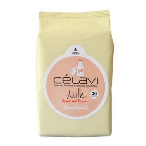 toallitas desmaquillantes milk cÉlavi x 30 paÑitos