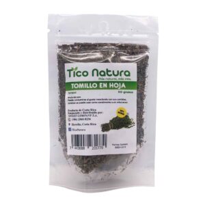 tomillo hoja quebrada bolsa doy pack tico natura 40 grs