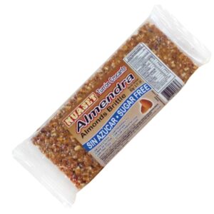 turron crocante de almendra nuaset sin azucar 60 grs