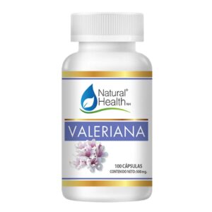 valeriana natural health x 100 cÁpsulas