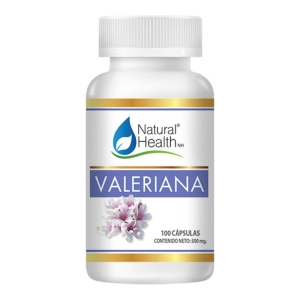 valeriana natural health x 100 cÁpsulas