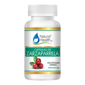 zarzaparrilla natural health x 100 capsulas